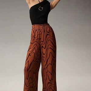 Anthropologie Wide Leg Pull-On Pants NWT